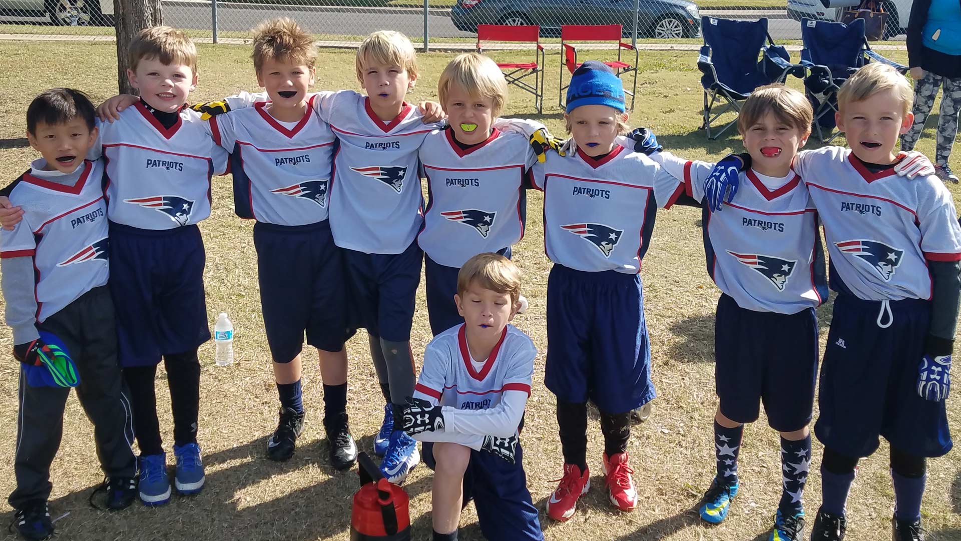 Small Boys Patriots Football Team